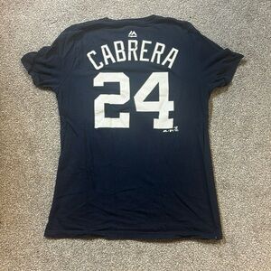 Majestic Miguel Cabrera Youth L T-Shirt